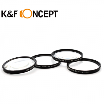 K&F 4片組 近攝鏡片 52mm - 77mm